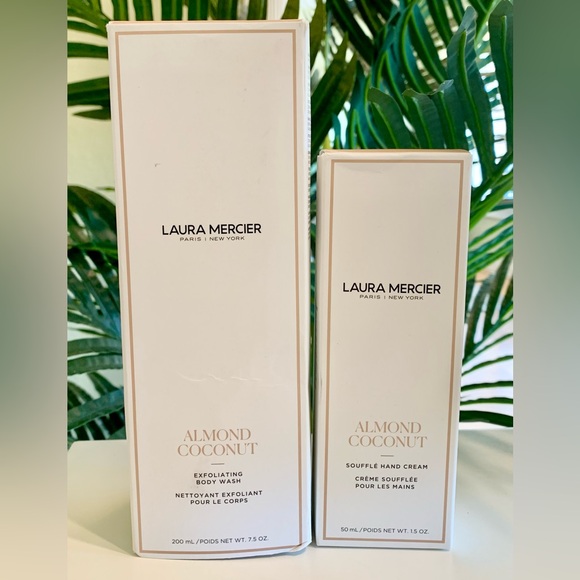 Laura Mercier Almond Coconut Body Wash & Soufflé Hand Cream Set - Picture 2 of 10